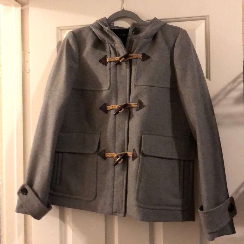 Gray wool jacket